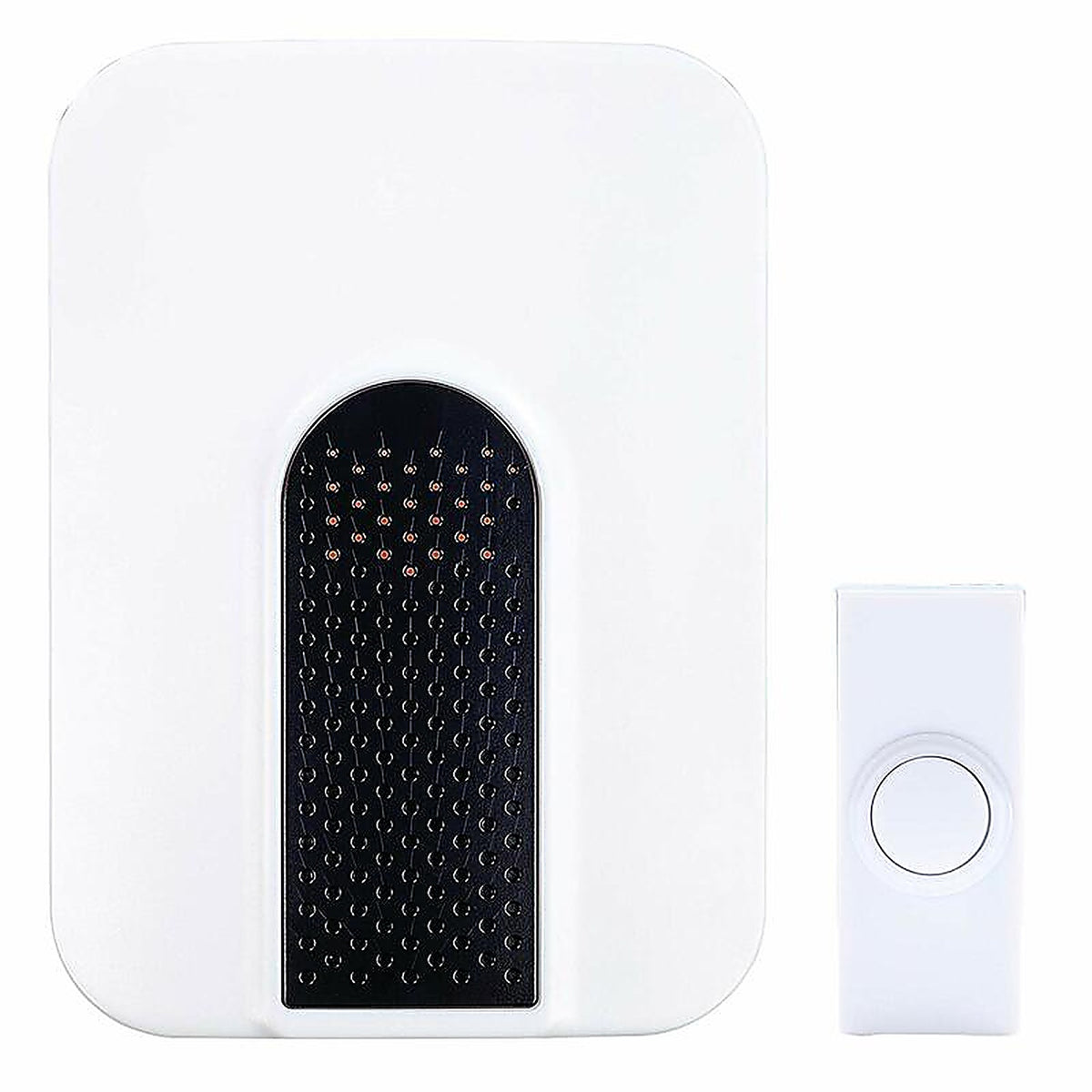 Heath Zenith SLA-7307-03 Black/White Plastic Wireless Plug-In Door Chime Kit