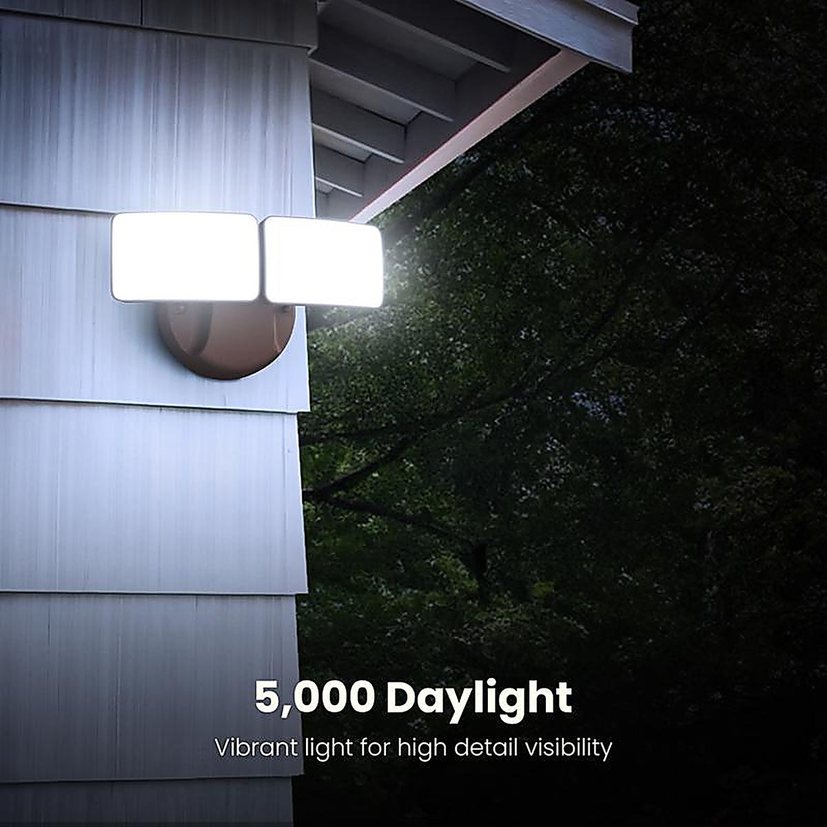 Feit Electric S9DFL/850DDBZV1 Dusk to Dawn Hardwired LED Bronze Security Floodlight