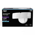 Feit Electric S9DFL/850/WH Switch Hardwired LED White Security Floodlight