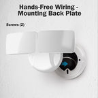 Feit Electric S9DFL/850/WH Switch Hardwired LED White Security Floodlight