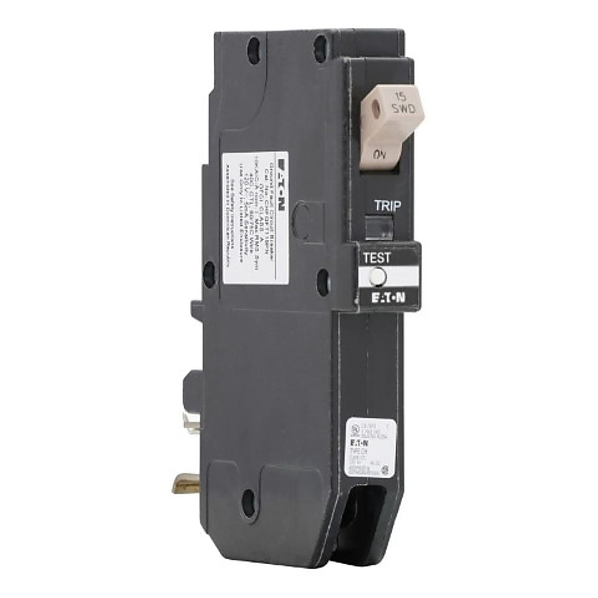 Eaton CHFP115GF 15 amps Ground Fault Single Pole Circuit Breaker