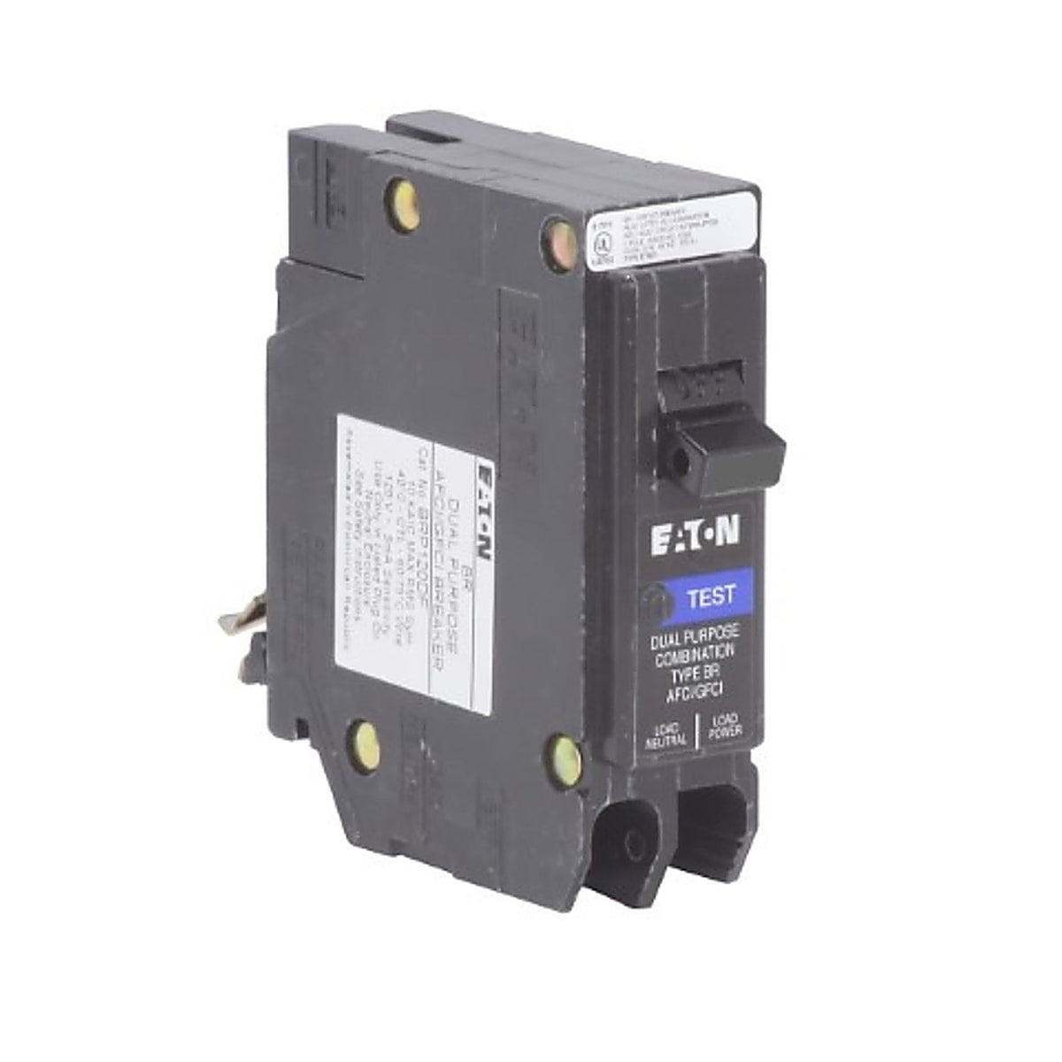 Eaton BRP115DF 15 amps Arc Fault/Ground Fault Single Pole Circuit Breaker