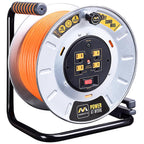 Masterplug - OTMP501512G4SLU - 50 Ft. L Metal Cord Reel
