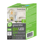 Greenlite - 48856 - A19 E26 (Medium) LED Bulb Amber 60 Watt Equivalence 1 Pack