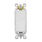 Leviton 05603-0WM Decora 15 amps Three Pole 3-Way Rocker Switch White 10/Pack