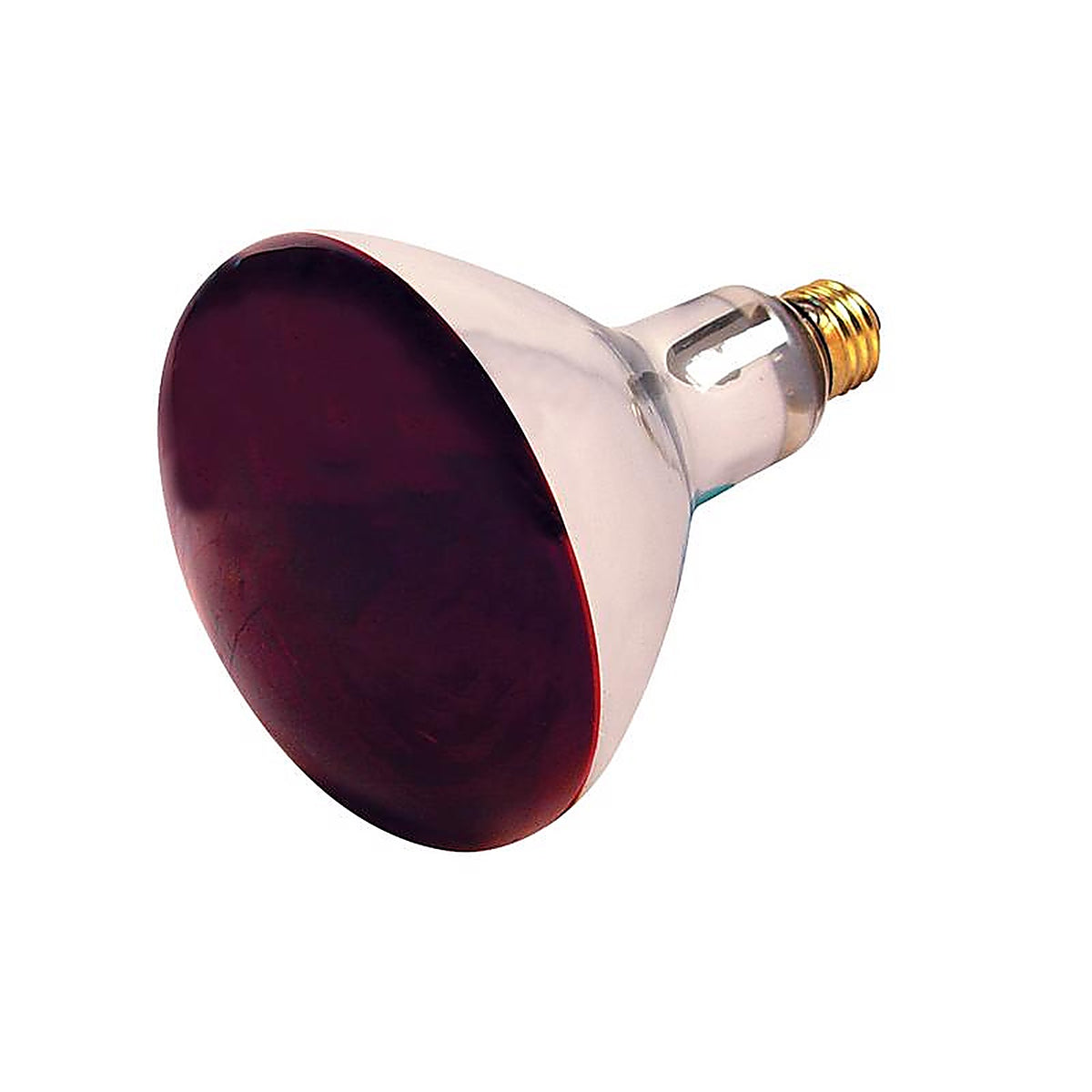 Satco - S4998 - 250 W R40 Heat Lamp Incandescent Bulb E26 (Medium) Red 1 Pack