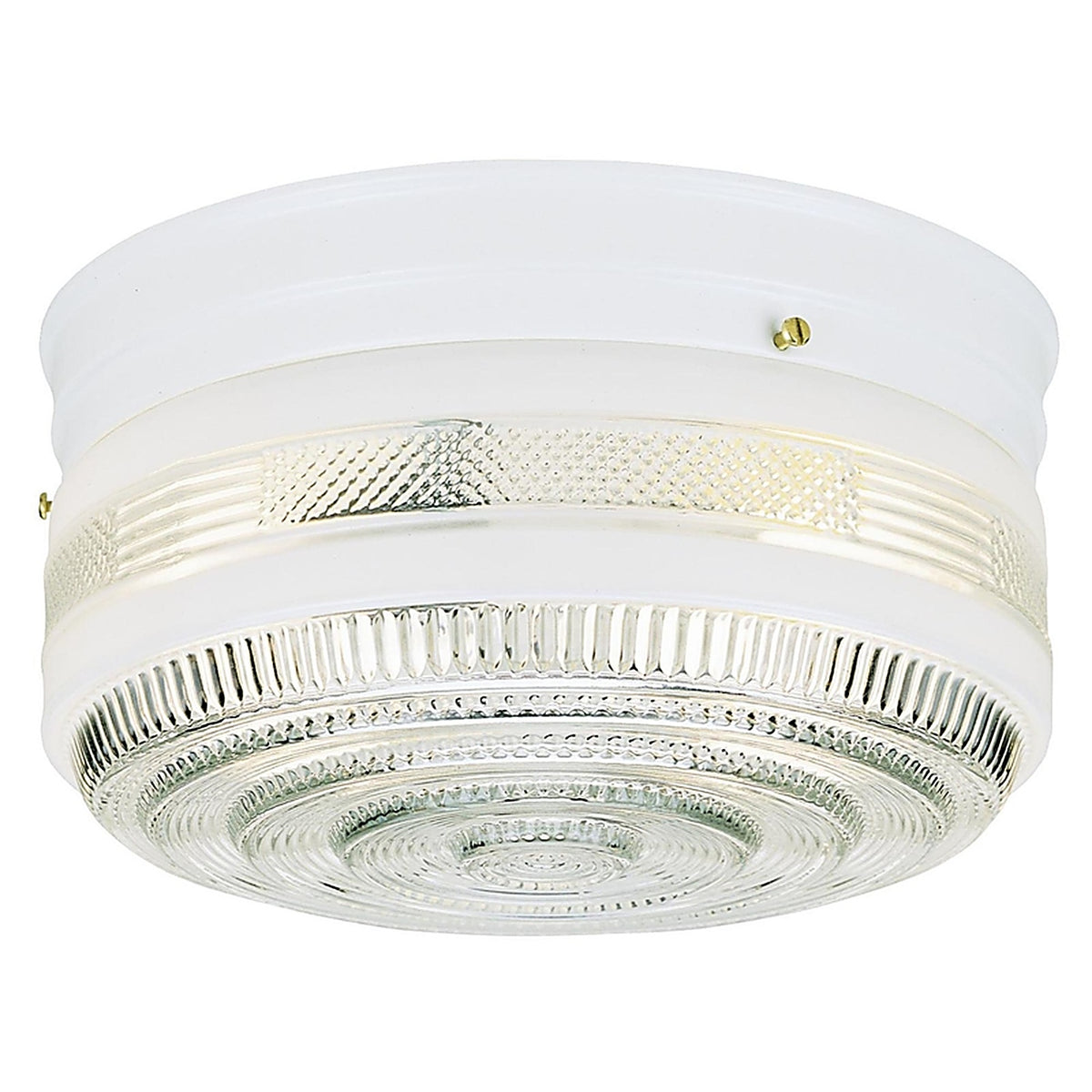 Westinghouse 6620348 5 in. H X 8.75 in. W X 8.75 in. L White Ceiling Fixture