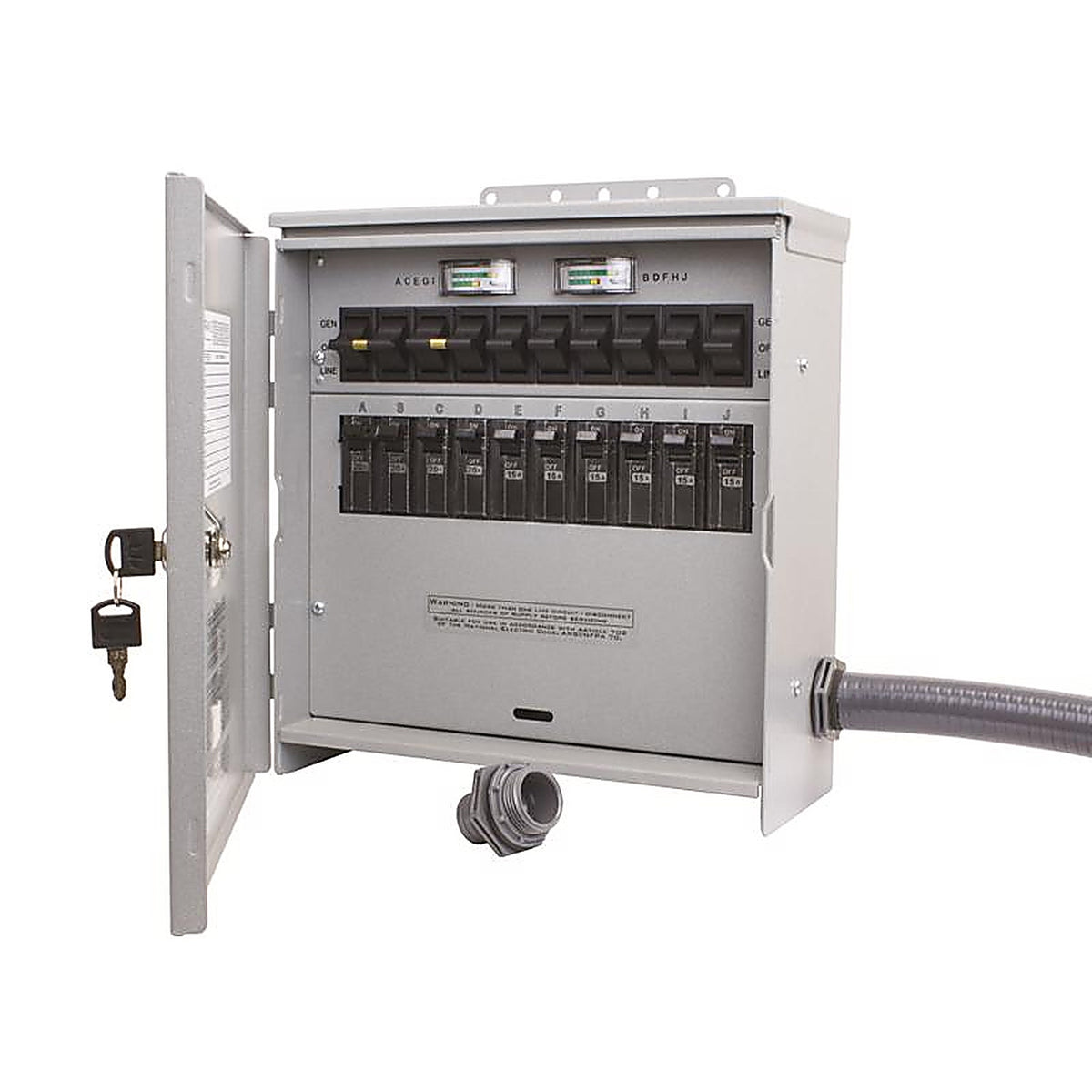 Reliance R310A Pro/Tran 2 30 amps 125 volt 10 space 10 circuits Transfer Switch Kit