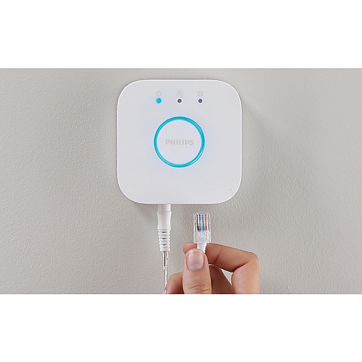 Philips - 458471 - Hue Wifi Smart Bridge White 1 Pack