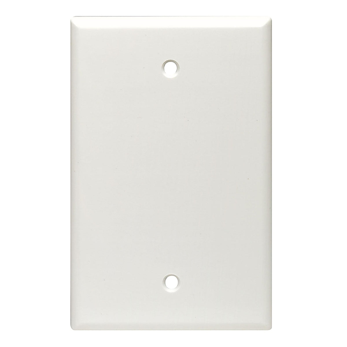 Leviton - 80514-00W - White 1 Gang Thermoset Plastic Blank Wall Plate 1 Pack