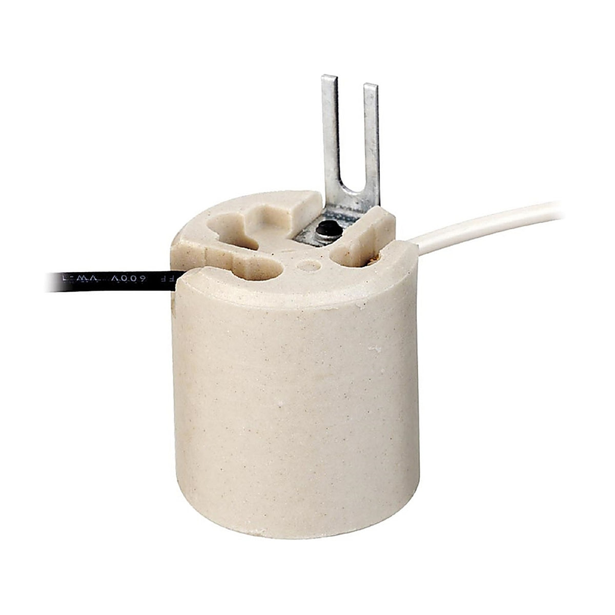 Leviton - 08052-001 - Porcelain Incandescent Medium Base Lampholder 1 Pack