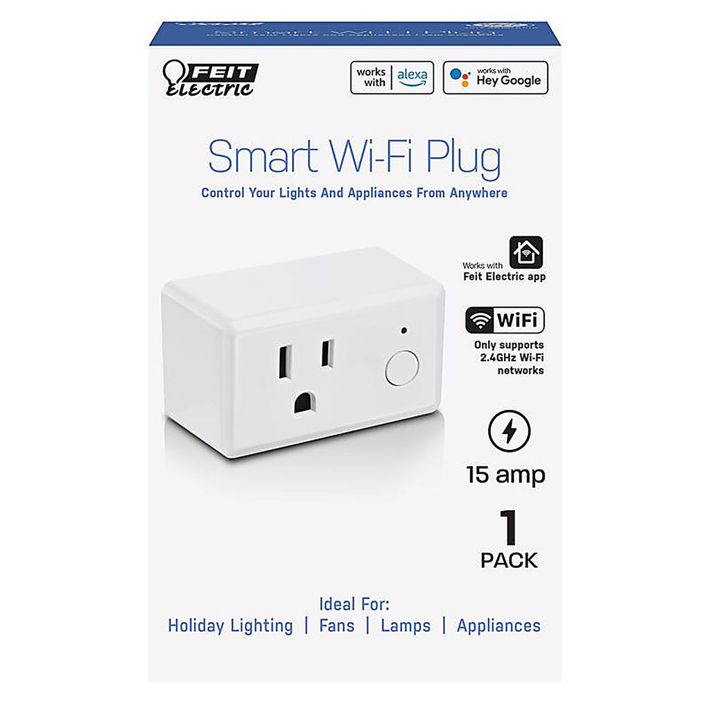 Feit Electric PLUG/WIFI Commercial and Residential Plastic Smart Plug Boxed