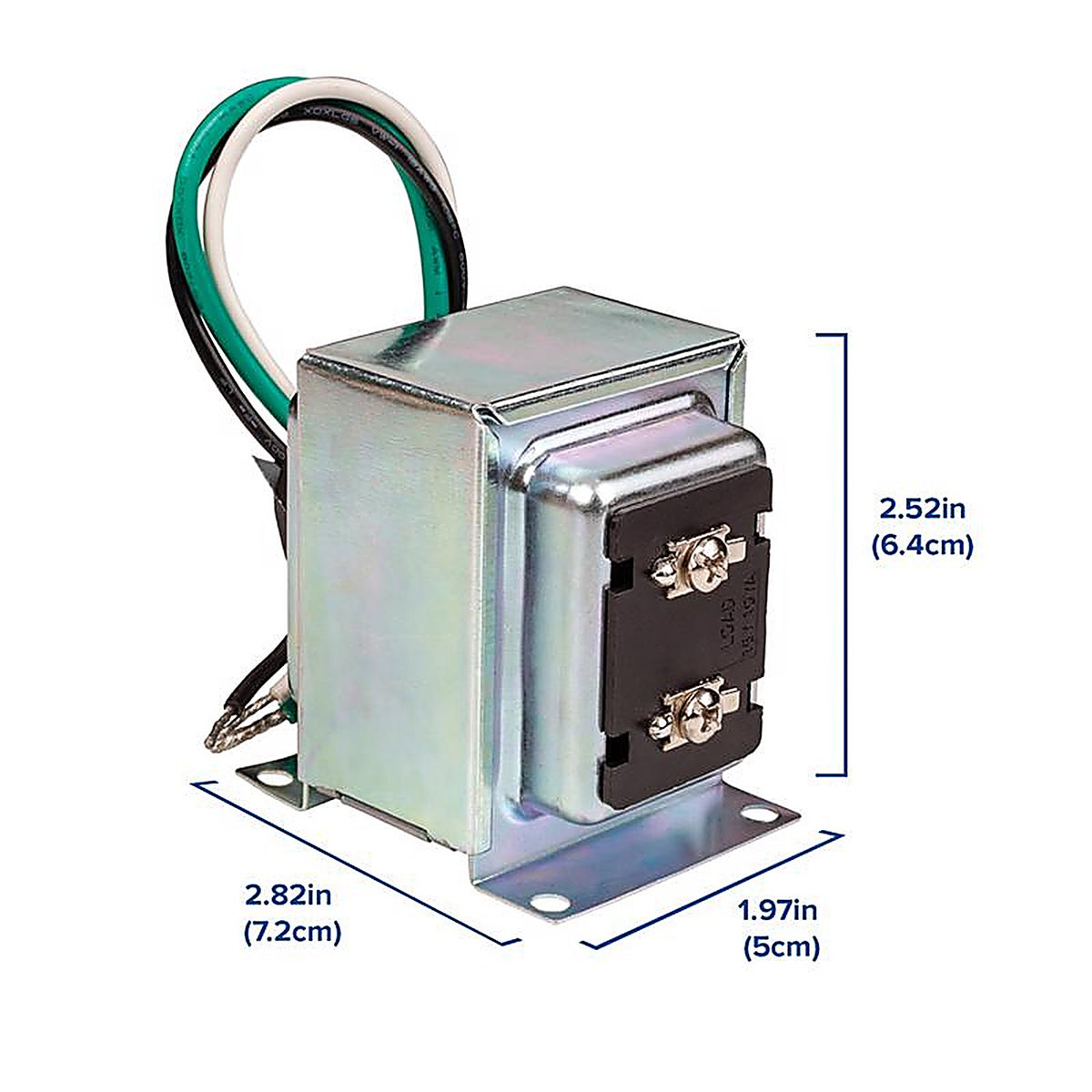 Heath Zenith SL-130-90 Metal Wired Door Chime Transformer