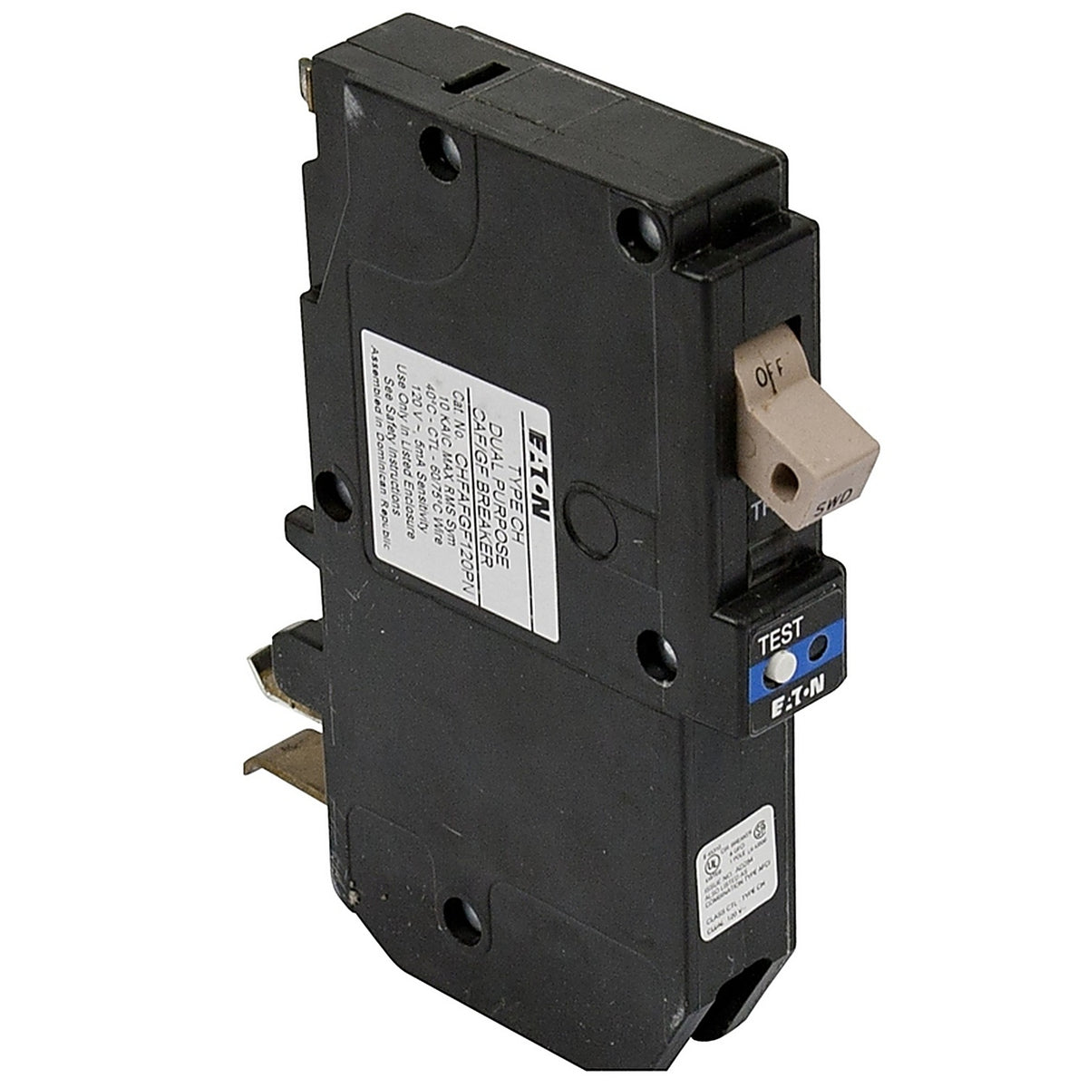 Eaton CHFP115DF 15 amps Arc Fault/Ground Fault Single Pole Circuit Breaker