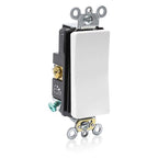 Leviton A5621-02W Decora Plus 20 amps Antimicrobial Treated Rocker AC Quiet Switch White 1/Pack