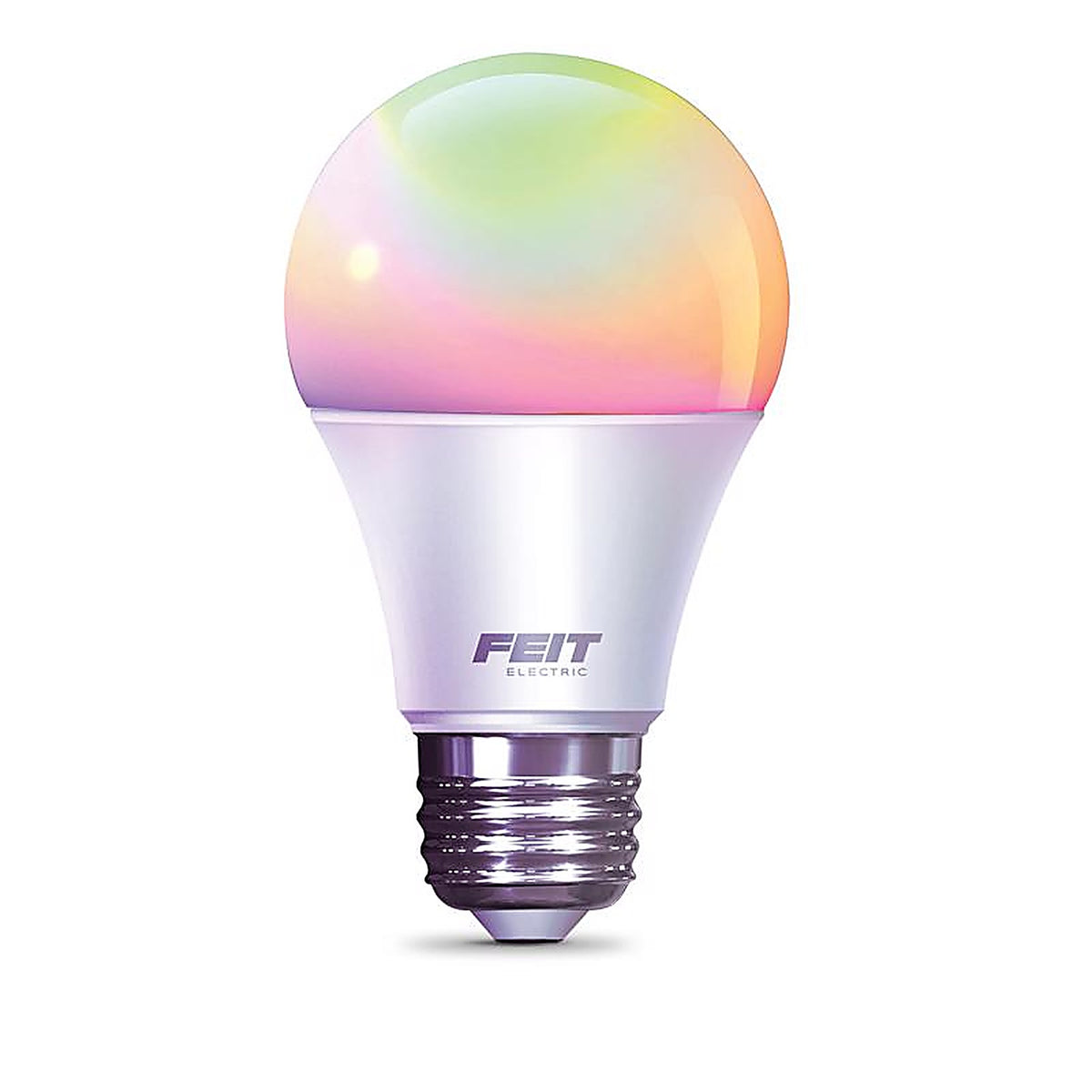 Feit Electric OM60RGBWCAAG3 A19 E26 (Medium) LED Smart WiFi Bulb Color Changing 60 W 3 pk