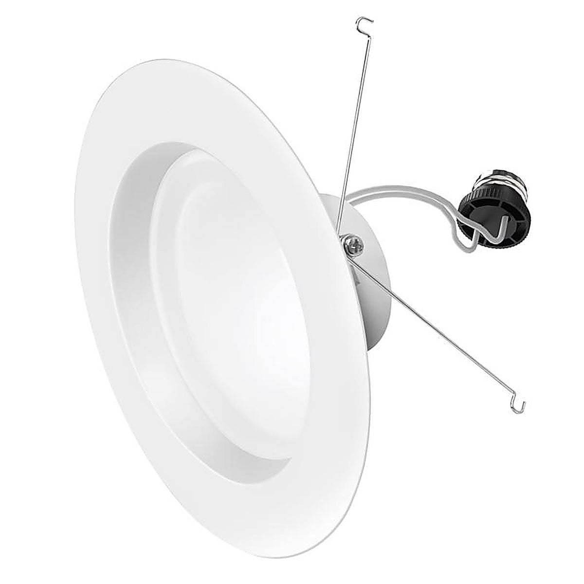 Feit Electric LEDR56HO/6WYCA White 5-6 in. W Aluminum LED Dimmable Recessed Downlight 14.3 W