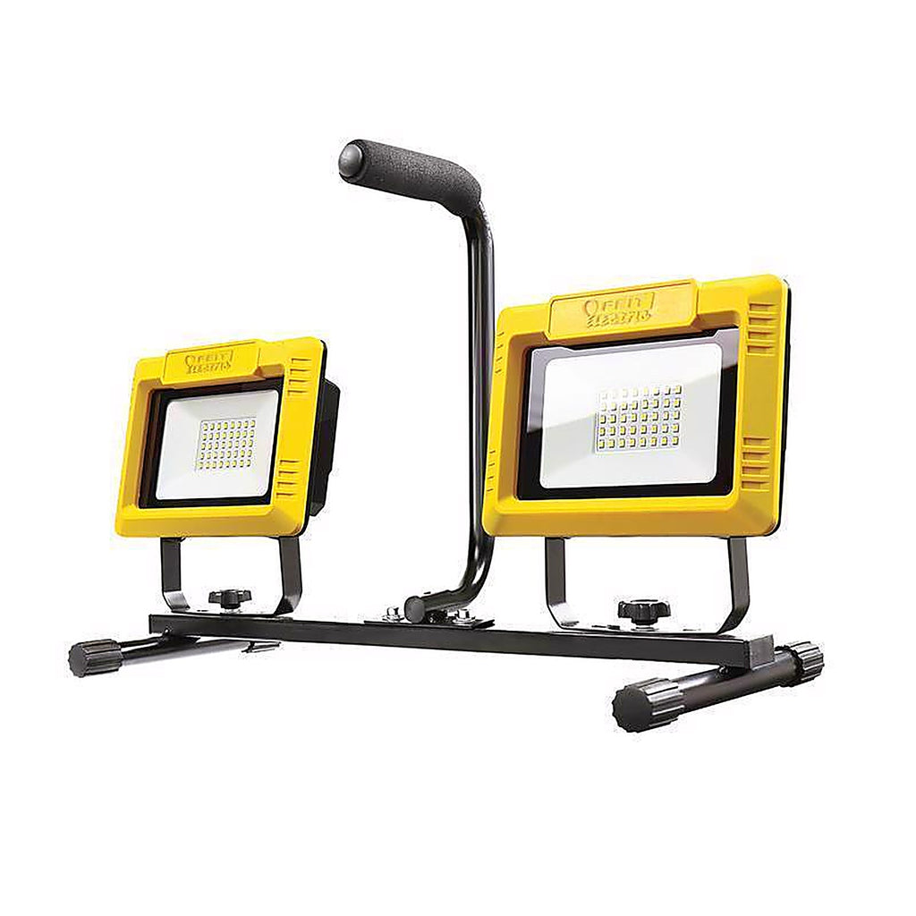 Feit Electric WORK6000XLTPLUG Pro Series 6000 lm LED Dual Power Tripod Work Light