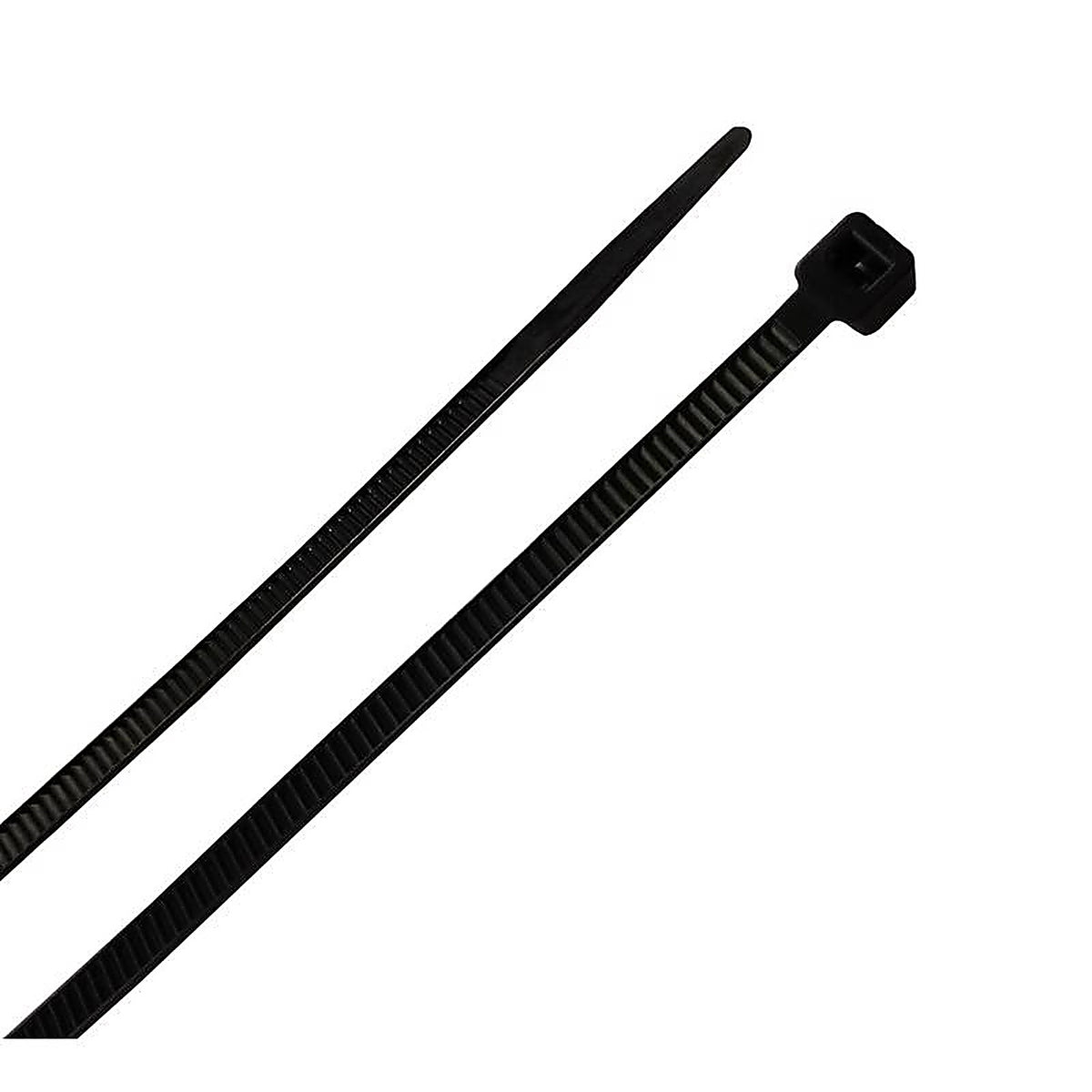Home Plus LH-M-100-4-BK 4 in. L Black Cable Tie 100/Pack