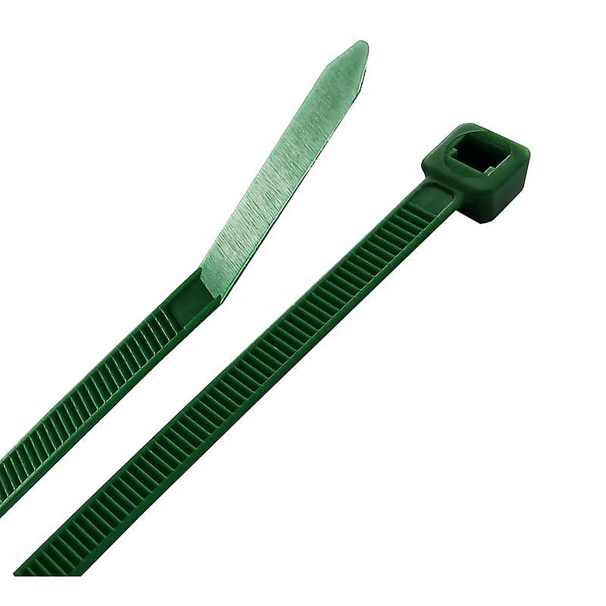 Steel Grip 75S-200-8-GNC 8 in. L Green Cable Tie 100/Pack