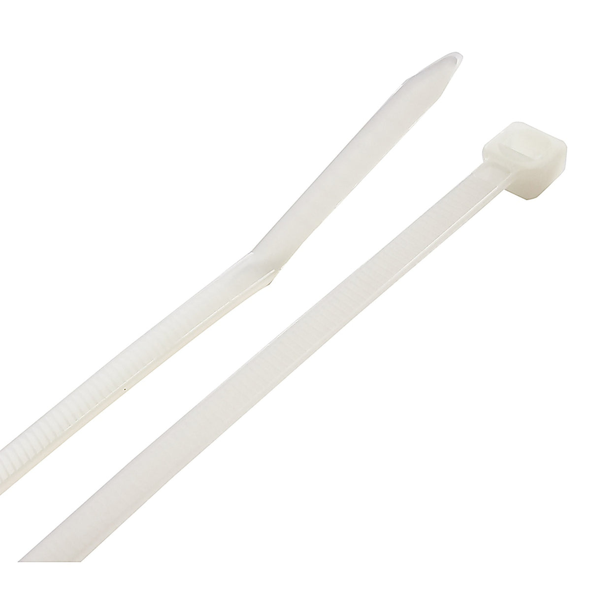 Steel Grip 75S-200-8-NM 8 in. L White Cable Tie 1000/Pack