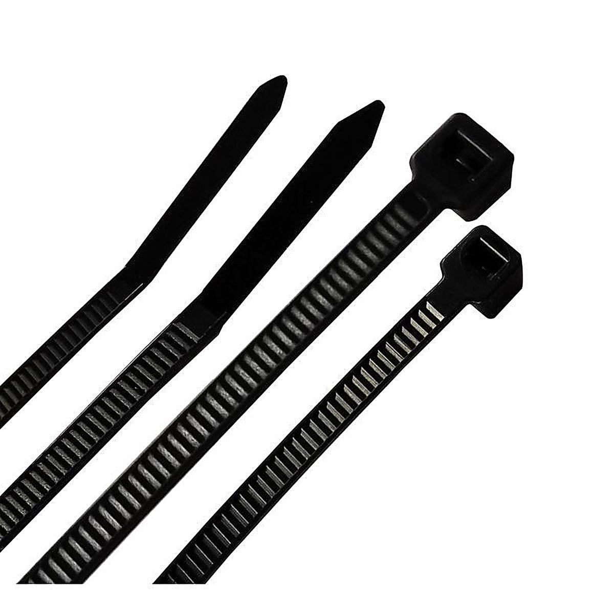 Steel Grip ACE200-UV 4 and 8 in. L Black Cable Tie 200/Pack