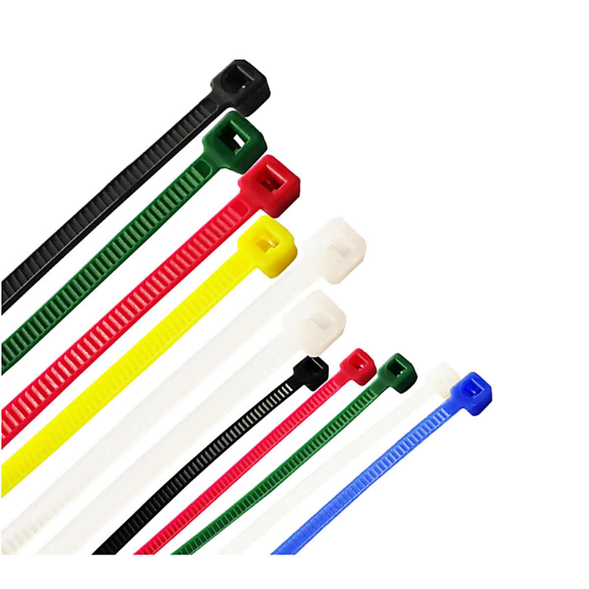 Steel Grip ACE600-MU Assorted in. L Multicolored Cable Tie 500/pc.
