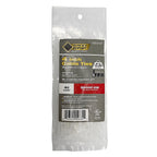Steel Grip M-100-4-N40 4 in. L White Cable Tie 40/Pack
