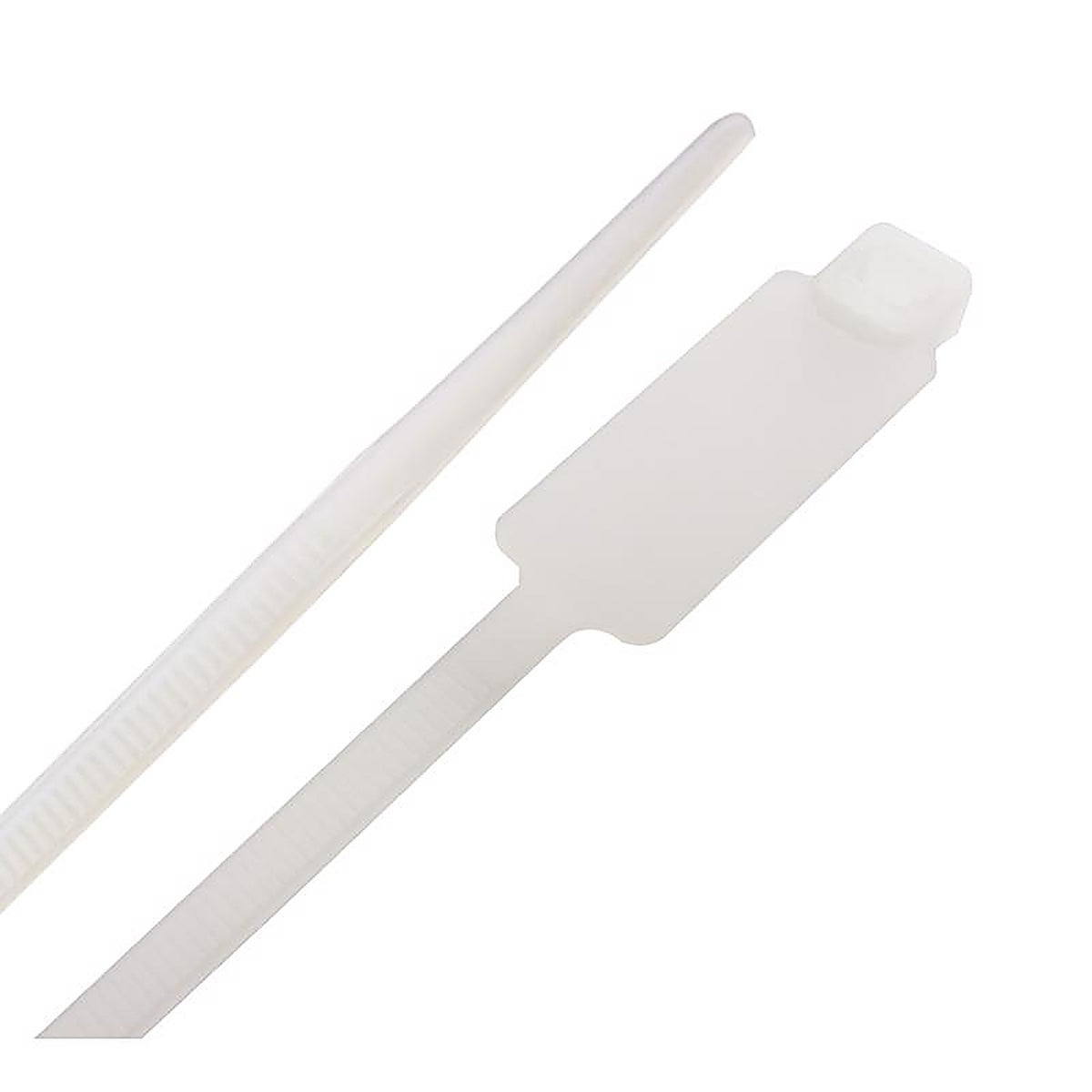 Steel Grip M-S-200-8-N25 8 in. L White Cable Tie 25/Pack