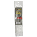 Steel Grip M-S-200-8-N25 8 in. L White Cable Tie 25/Pack