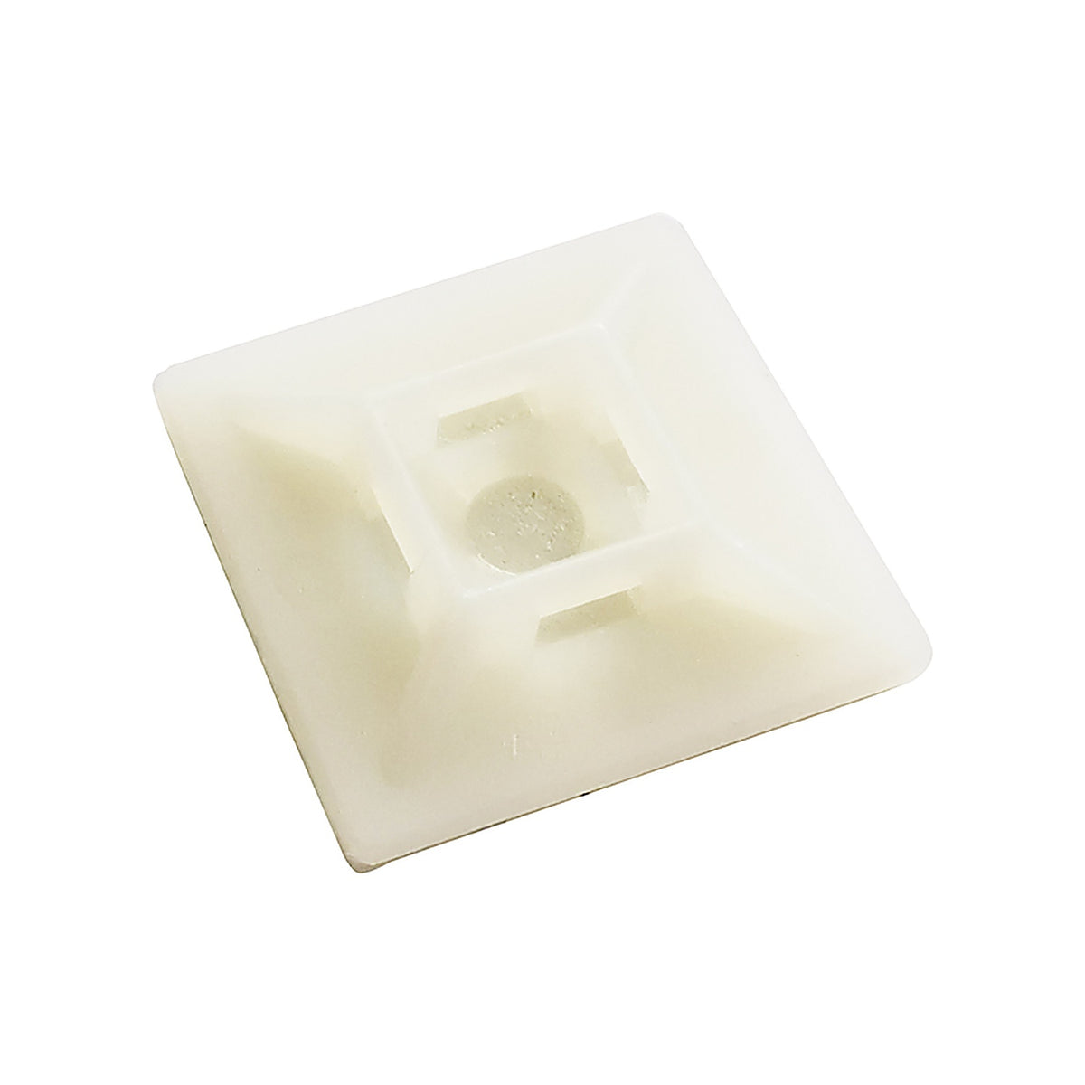 Steel Grip MP-30-1-N5 1 in. L White Cable Tie Base Mount 5/Pack