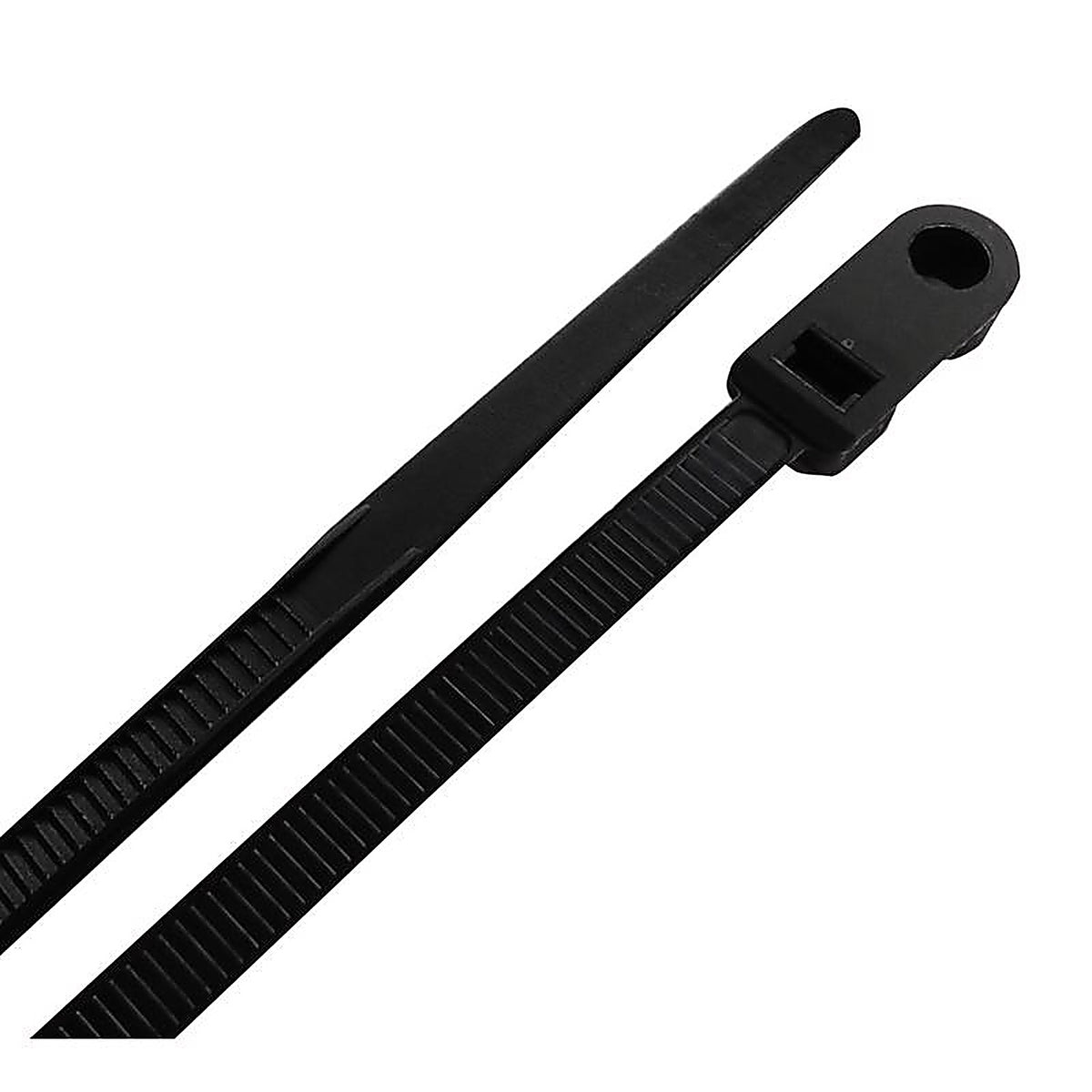 Steel Grip MT-S-200-8-UVC 8 in. L Black Cable Tie 100/Pack