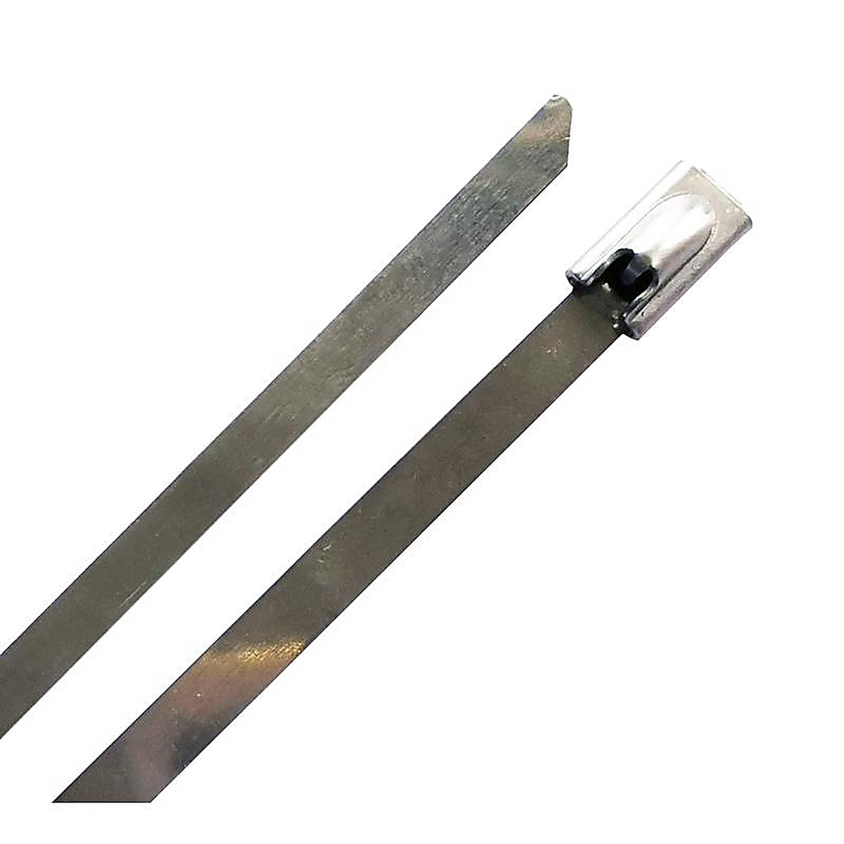 Steel Grip SS-S-280-11-10 11 in. L Silver Cable Tie 10/Pack