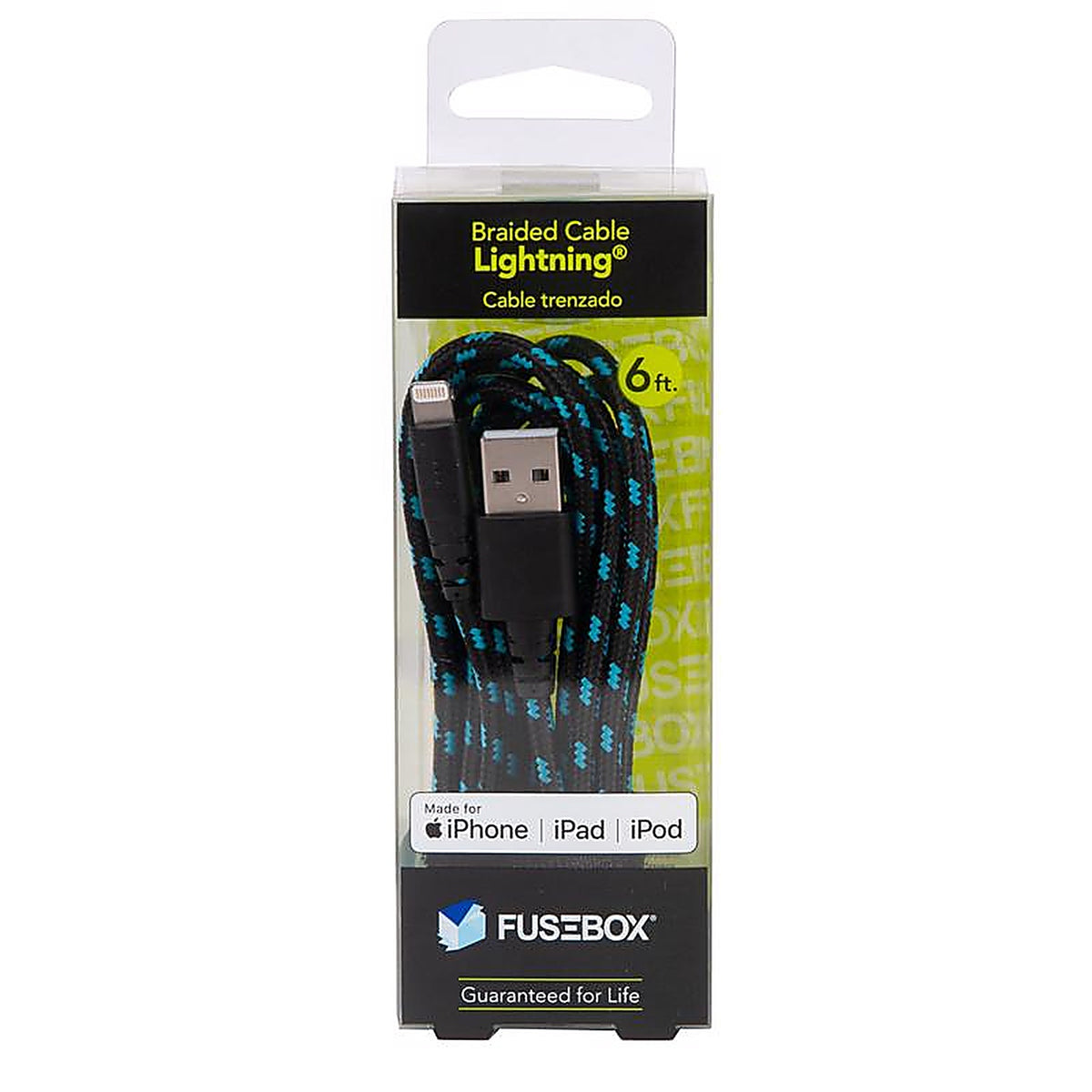 Fusebox - 131 0223 FB2 - Lightning to USB-A Cable 6 Ft. Black