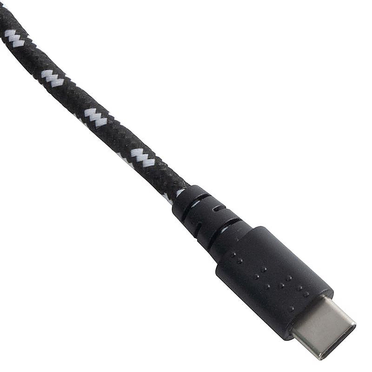 Fusebox - 131 1294 FB2 - USB to Type C Cable 9 Ft. Black/White