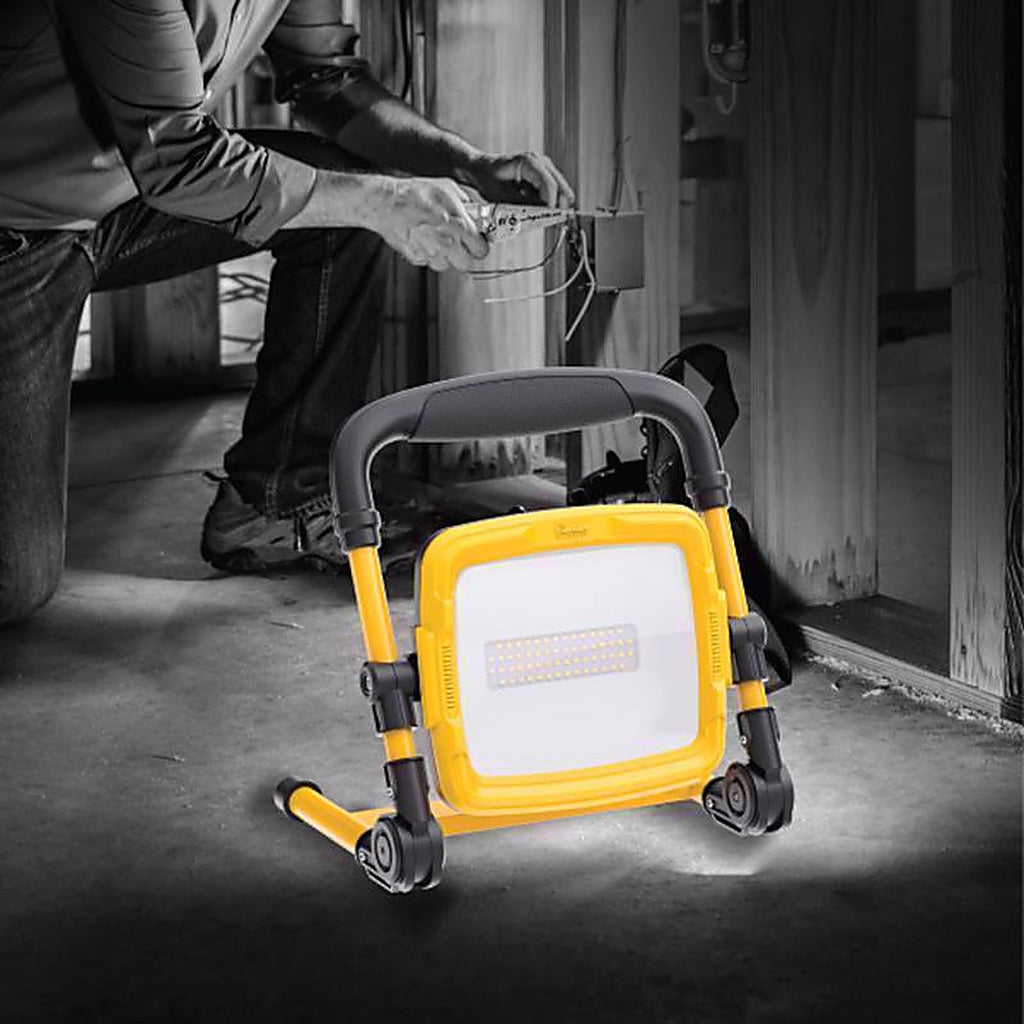 Feit Electric WORK5000XLPLUGF Pro Series 5000 lm LED Corded Stand (H or Scissor) Work Light