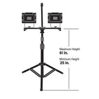 Feit Electric WORK12000XLTPPL Pro Series 12000 lm LED Corded Tripod Work Light