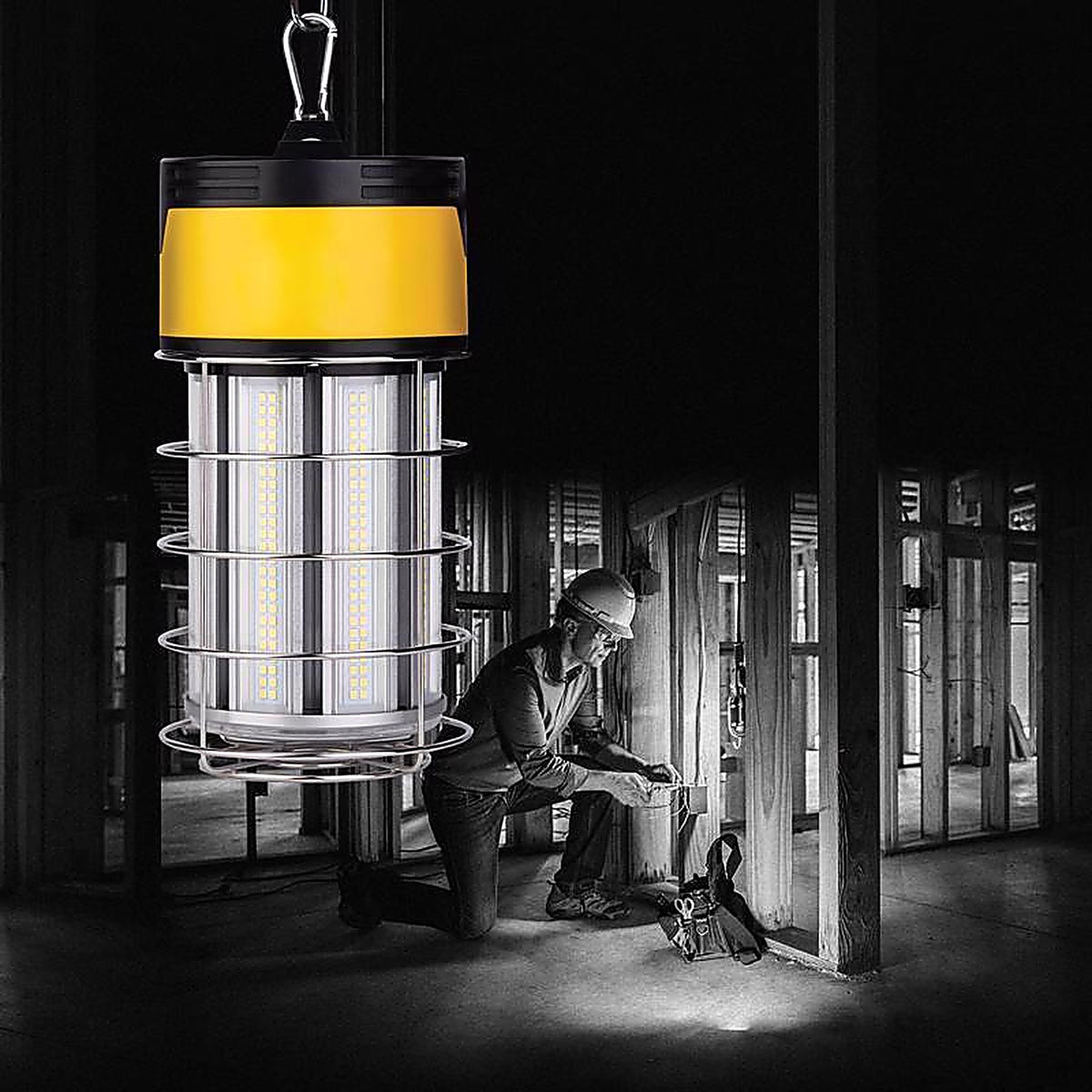 Feit Electric WORKCAGE12000PL Pro Series 12000 lm LED Corded String/Linkable Work Light