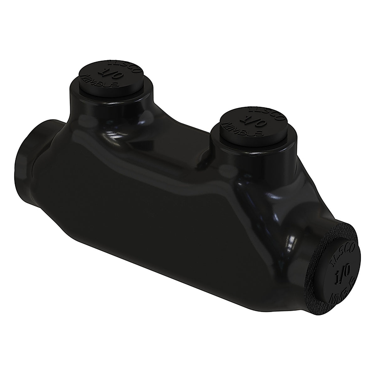 Gardner Bender GBPBT-1/0 14-1/0 AWG Inline Splicer Reducer Black 1/Pack