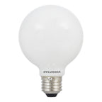 Sylvania 40765 Natural G25 E26 (Medium) LED Bulb Soft White 40 W 2 pk