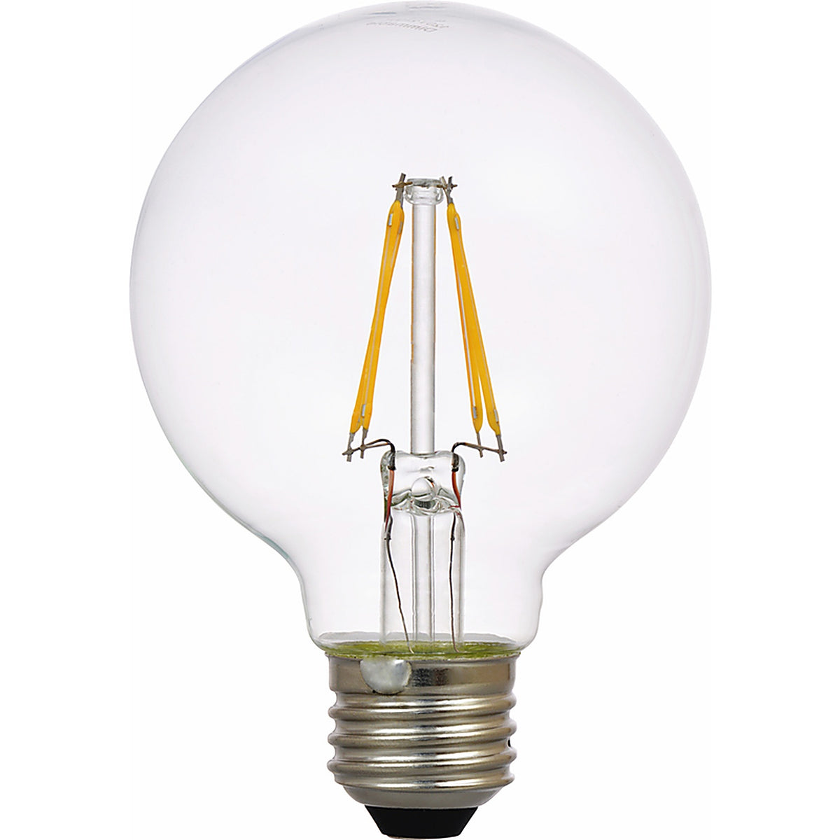 Sylvania 40764 Natural G25 E26 (Medium) LED Bulb Soft White 40 W 2 pk