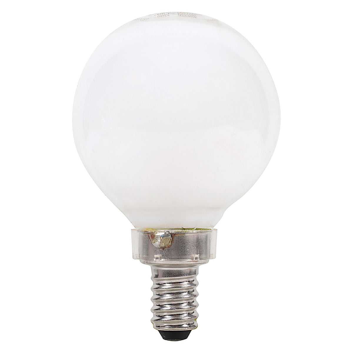 Sylvania 40797 Natural G16.5 E12 (Candelabra) LED Bulb Soft White 40 W 2 pk