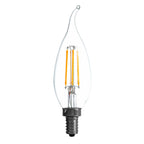 Sylvania - 40755 - Natural B10 E12 (Candelabra) LED Bulb Soft White 40 Watt Equivalence 2 Pack
