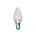 Feit Electric BPC7/G/LEDG2/2 C7 E12 (Candelabra) LED Bulb Green 0.1 W 2 pk