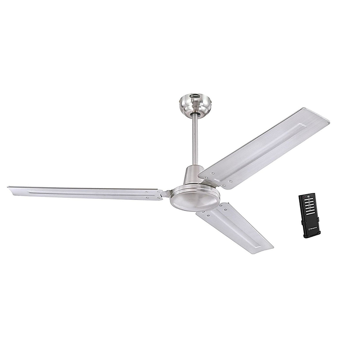 Westinghouse - 7238100 - Jax 56 In. Brushed Nickel White Indoor Ceiling Fan