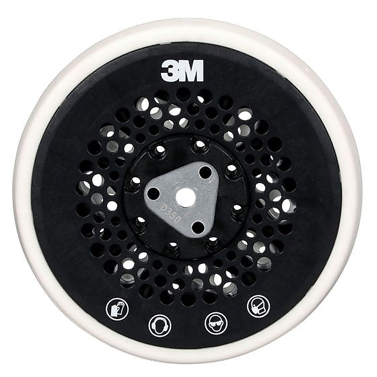 3M - 30062 - Hookit Clean Sanding Multi -Connection Disc Pad 6 in (150 mm), 53 Holes