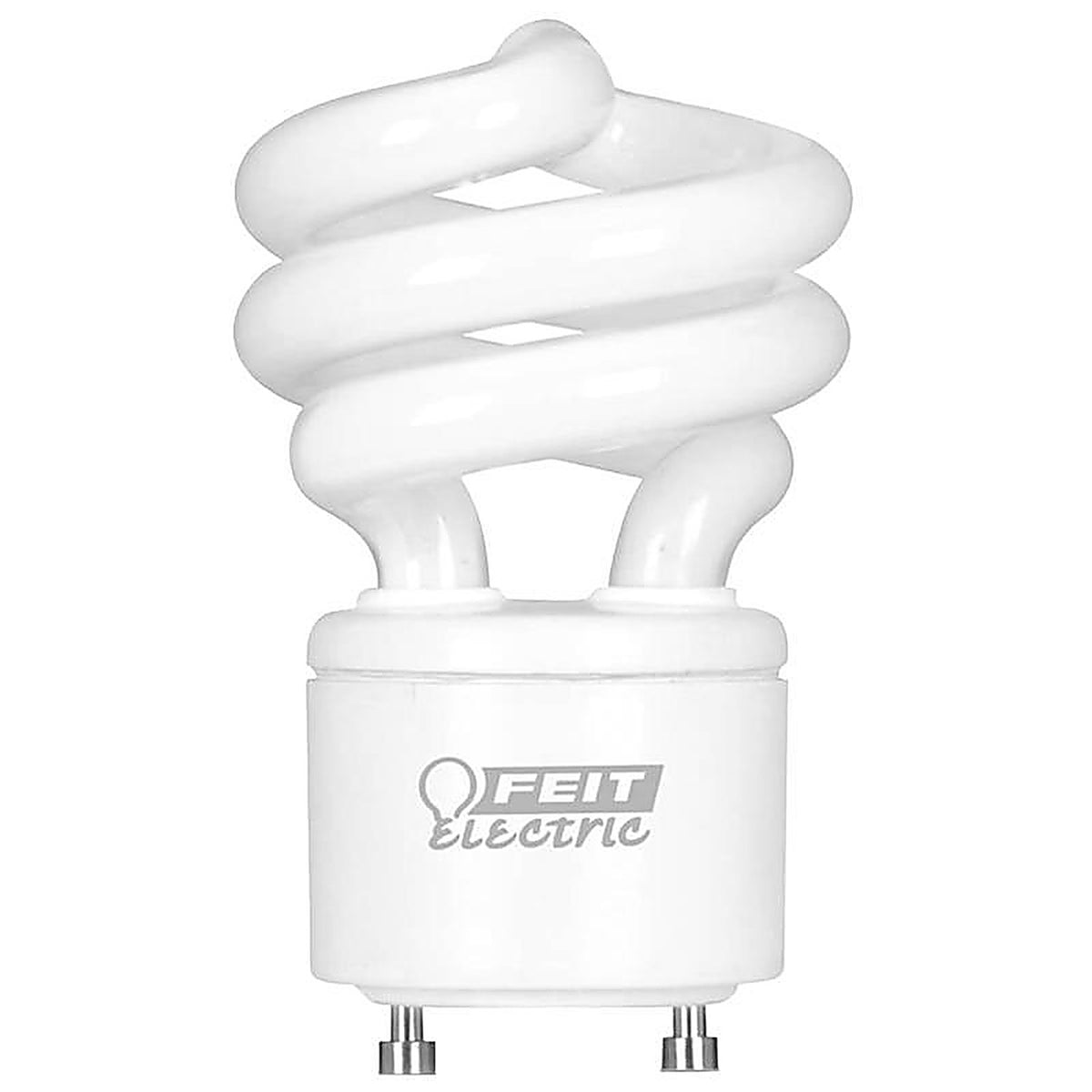Feit - BPESL13TGU24CAN - Mini Twist 13 W Twist 2.09 In. D X 3.6 In. L Cfl Bulb Daylight Spiral 6500 K 1 Pack