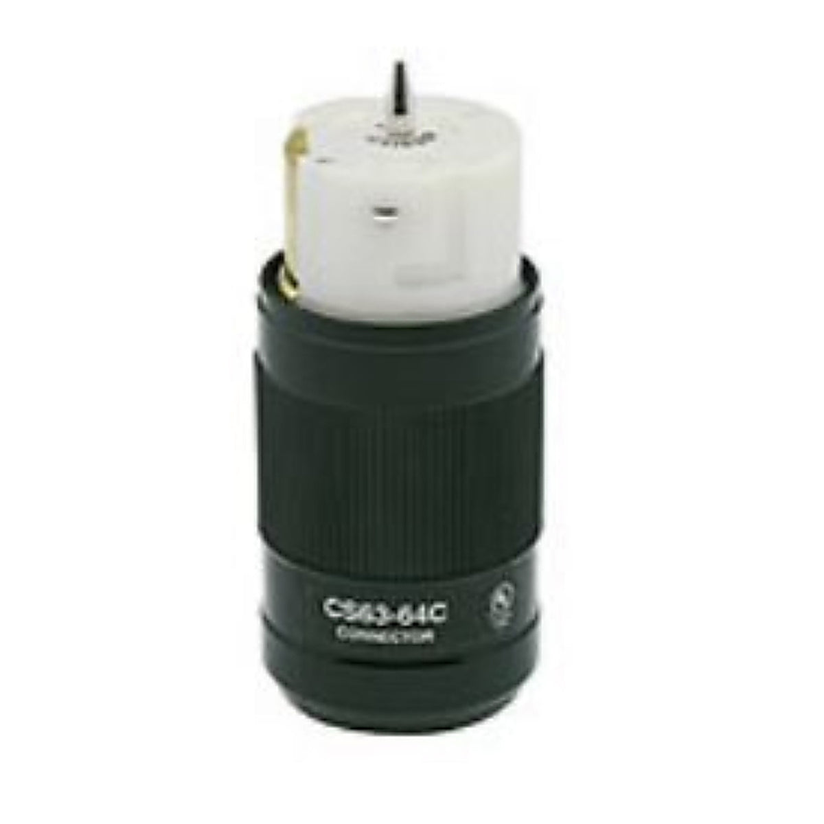 Leviton - CS6364C - Industrial Nylon Grounding Locking Connector Non-Nema 10-4 AWG 3 Pole 4 Wire