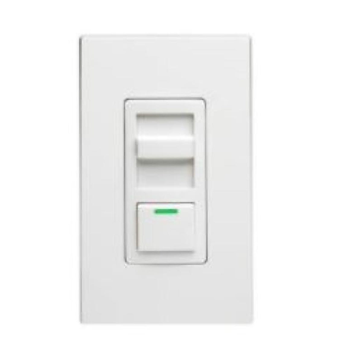 Leviton - IPM06-1LZ - White 450 W Slide Dimmer Slide Switch 1 Pack