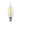 Satco - S21839 - Ca10 (Flame Tip) E12 (Candelabra) LED Bulb Warm White 25 Watt Equivalence 2 Pack